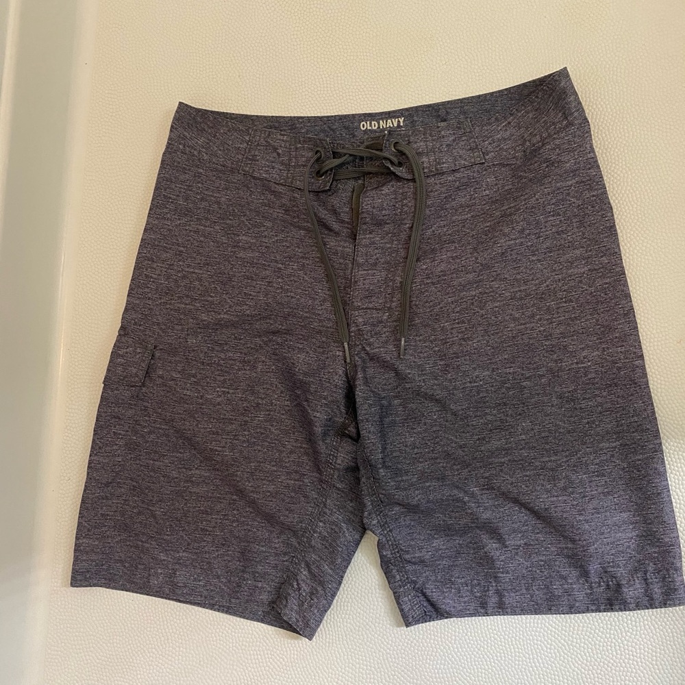 Gray Men’s small Old Navy swim shorts